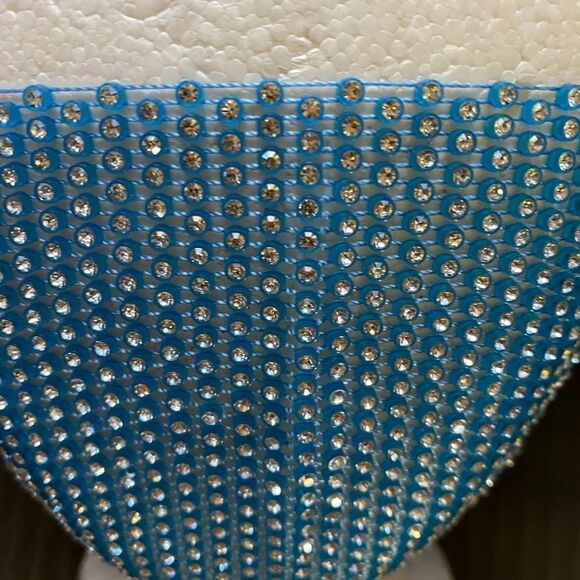 Rhinestone Netting Mask‎ Sheer Cover-Up NWT - Picture 2 of 7